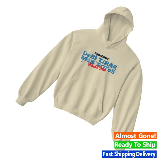 Debi Tirar Mas Fotos Store Merch World Tour Hoodie Off-White 4 Debi Tirar Mas Fotos Store Merch World Tour Hoodie Off-White
