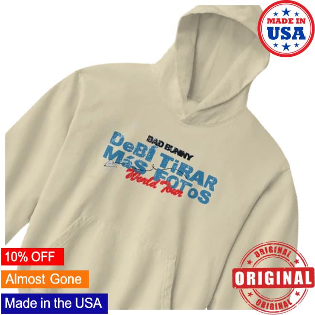 Debi Tirar Mas Fotos Store Merch World Tour Hoodie Off-White 5 Debi Tirar Mas Fotos Store Merch World Tour Hoodie Off-White