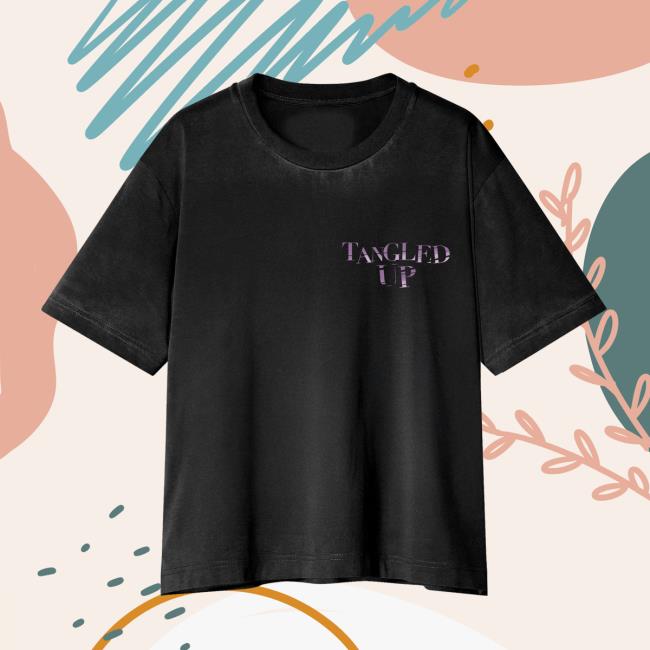 Girls Aloud Store Merch Tangled Up Washed Black Tee 3 Girls Aloud Store Merch Tangled Up Washed Black Tee