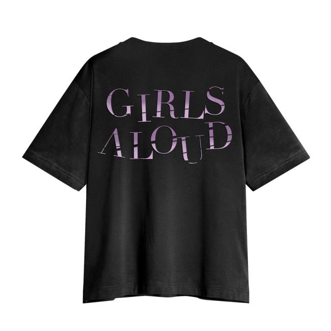 Girls Aloud Store Merch Tangled Up Washed Black Tee 4 Girls Aloud Store Merch Tangled Up Washed Black Tee