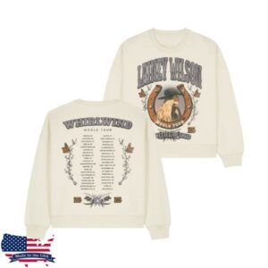 Lainey Wilson Merch Store Whirlwind World Tour Horseshoe Sweatshirt