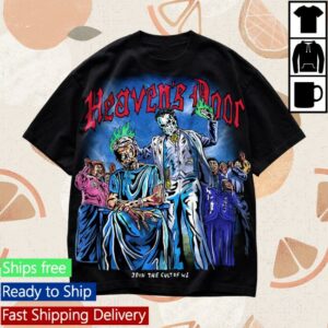 Warren Lotas Store Merch Heaven’s Door T-Shirt Black