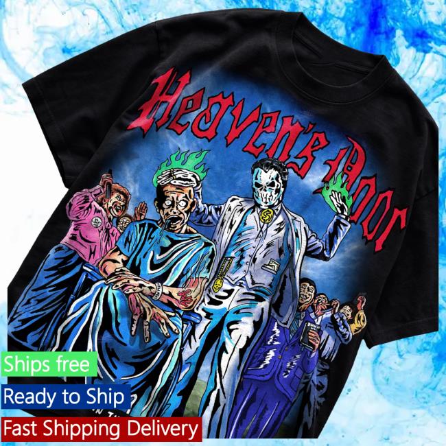 Warren Lotas Store Merch Heaven's Door T-Shirt Black 5 Warren Lotas Store Merch Heaven's Door T-Shirt Black