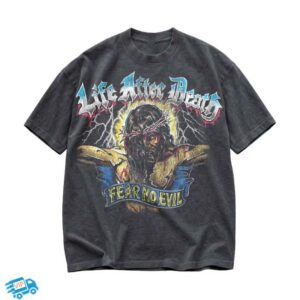 Warren Lotas Store Merch Life After Death T-Shirt Vintage Black