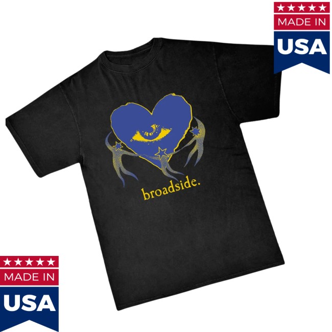 Broadside Merch Store Heart Star Tee 2 Broadside Merch Store Heart Star Tee