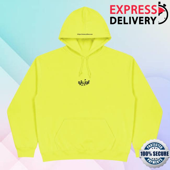 S4lem Store Merch Batwing Hoodie Safety Green 3 S4lem Store Merch Batwing Hoodie Safety Green