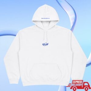S4lem Store Merch Batwing Hoodie White
