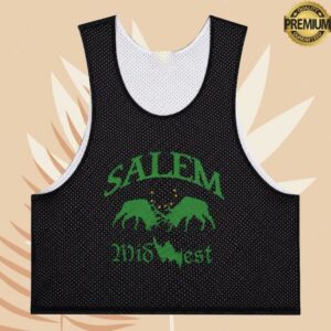 S4lem Store Merch Midwest Pinnie Jersey Green