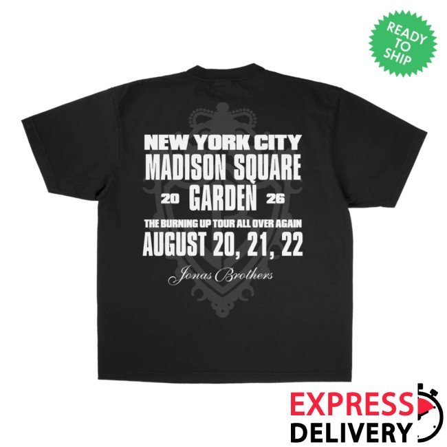 Jonas Brothers Store Merch Msg Event Tee 4 Jonas Brothers Store Merch Msg Event Tee