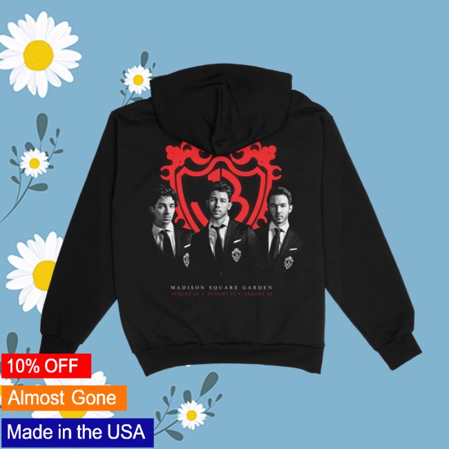 Jonas Brothers Store Merch Msg Burning Up Tour Hoodie 5 Jonas Brothers Store Merch Msg Burning Up Tour Hoodie