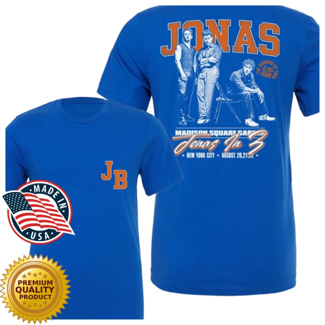 Jonas Brothers Store Merch Jonas In 3 Tee 3 Jonas Brothers Store Merch Jonas In 3 Tee