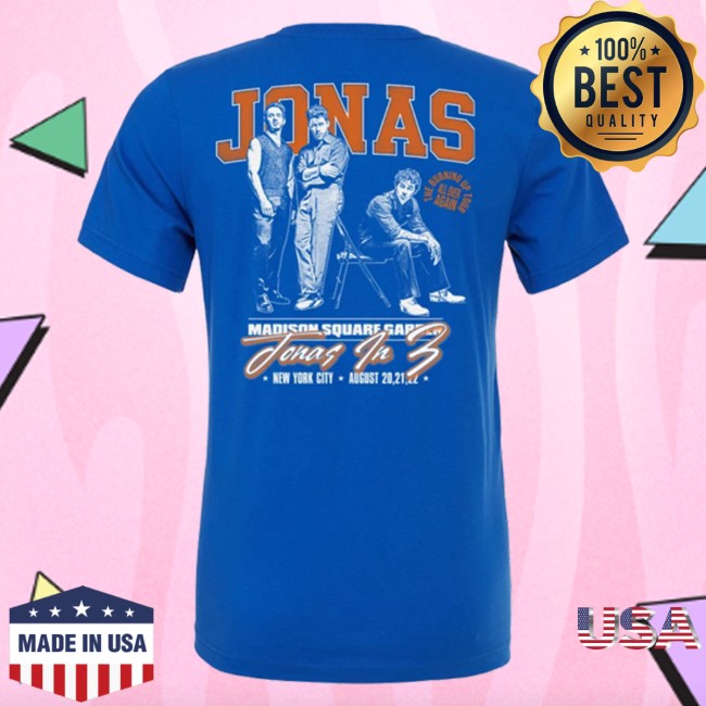 Jonas Brothers Store Merch Jonas In 3 Tee 4 Jonas Brothers Store Merch Jonas In 3 Tee