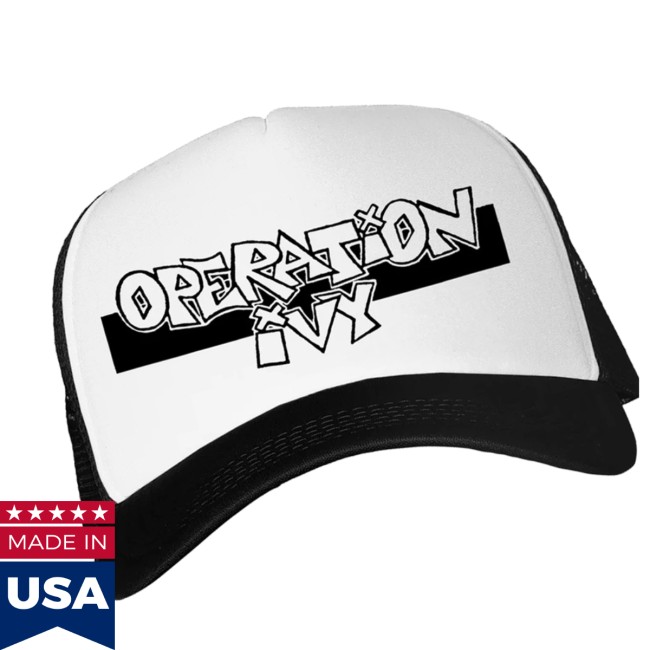 Indiemerchstore Operation Ivy Logo Trucker Hat 2 Indiemerchstore Operation Ivy Logo Trucker Hat