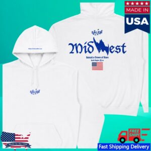 S4lem Store Merch Shop Batwing Hoodie White