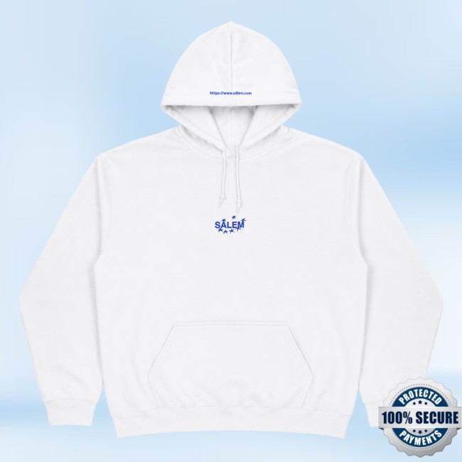 S4lem Store Merch Shop Batwing Hoodie White 5 S4lem Store Merch Shop Batwing Hoodie White