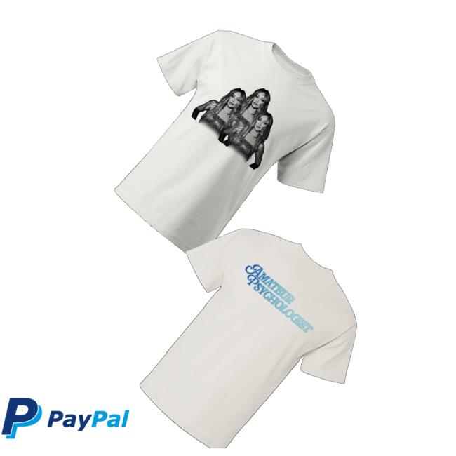 Hilary Duff Merch Store Amateur Psychologist Tee 3 Hilary Duff Merch Store Amateur Psychologist Tee