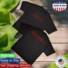 Lalisa Merch Store Hello Sawadika Black Tee