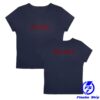 Lalisa Merch Store Hello Sawadika Indigo Baby Tee