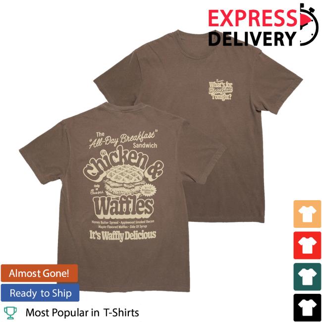 Chick Fil A Store Merch Chicken And Waffles Tee 5 Chick Fil A Store Merch Chicken And Waffles Tee