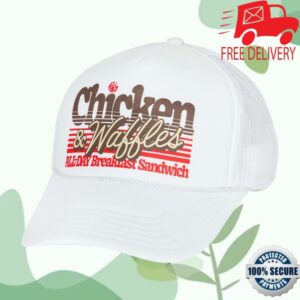 Chick Fil A Store Merch Chicken And Waffles Trucker Hat
