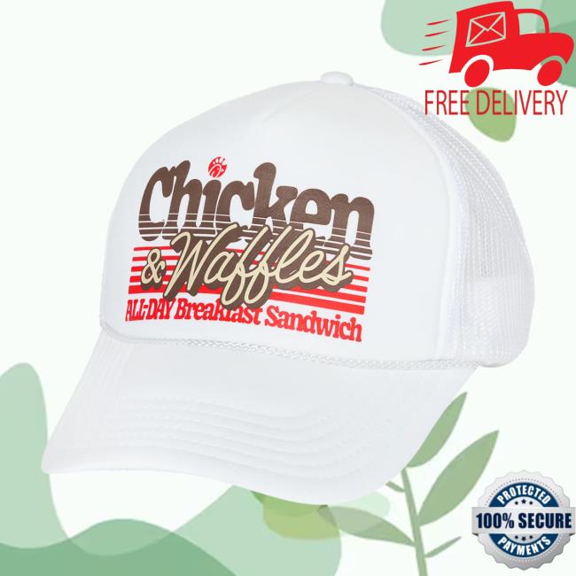 Chick Fil A Store Merch Chicken And Waffles Trucker Hat 2 Chick Fil A Store Merch Chicken And Waffles Trucker Hat