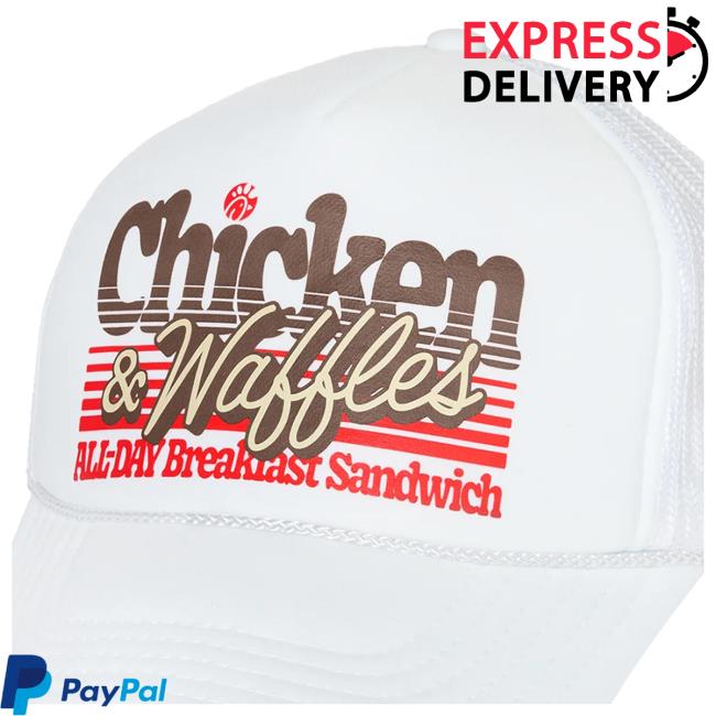 Chick Fil A Store Merch Chicken And Waffles Trucker Hat 3 Chick Fil A Store Merch Chicken And Waffles Trucker Hat