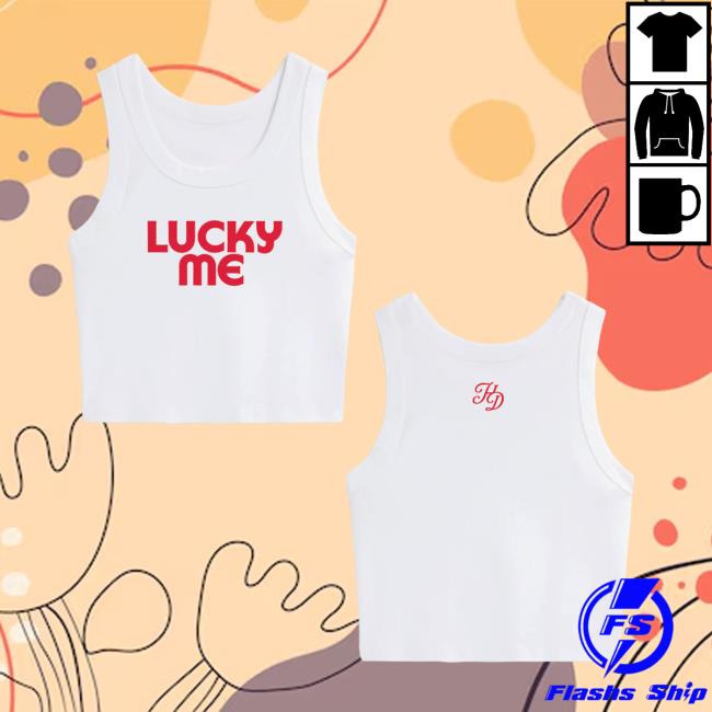 Hilary Duff Store Merch Lucky Me Crop Tank 2 Hilary Duff Store Merch Lucky Me Crop Tank