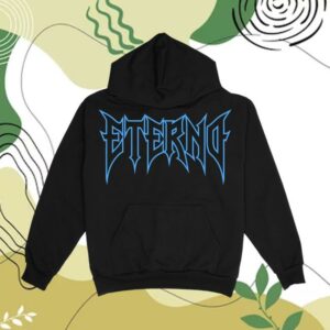 Street Mob Records Store Merch Eterno Black Hoodie