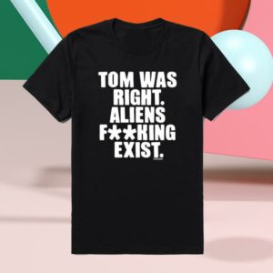 To The Stars Store Merch Tom Was Right Headline T-Shirt Black
