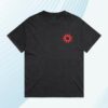 Calvin Harris Store Merch Shop Belfast Vital Stone Wash Black Sun Flame T-Shirt