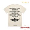 Calvin Harris Store Shop Merch Belfast Vital Faded Ecru Graphic T-Shirt