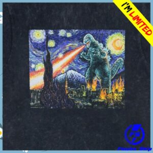 Godzilla Store Merch Shop Godzilla Abstract T-Shirt