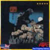 Godzilla Store Merch Shop Godzilla Silhouette Painting T-Shirt