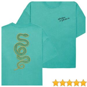 Taylor Swift Store Merch Island Breeze & Lights Down Low Crochet Snake Tee