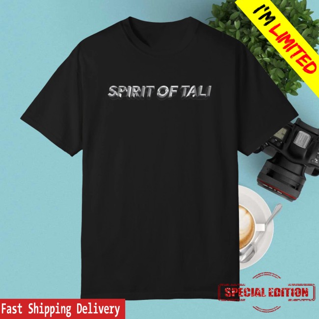 Spirit Of Tali Store Merch Spirit Of Tali Black T-Shirt 3 Spirit Of Tali Store Merch Spirit Of Tali Black T-Shirt