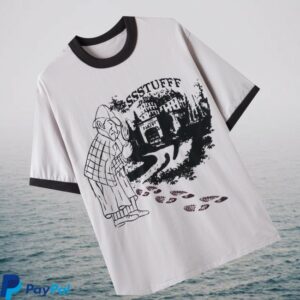Ssstufff Store Merch Thermo Reveal Footsteps Tee