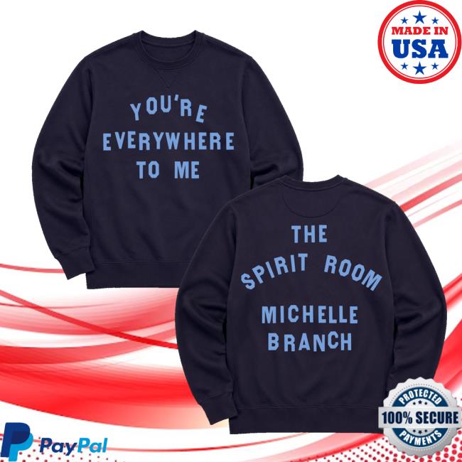 Michelle Branch Merch Store The Spirit Room Crewneck Sweatshirt 2 Michelle Branch Merch Store The Spirit Room Crewneck Sweatshirt