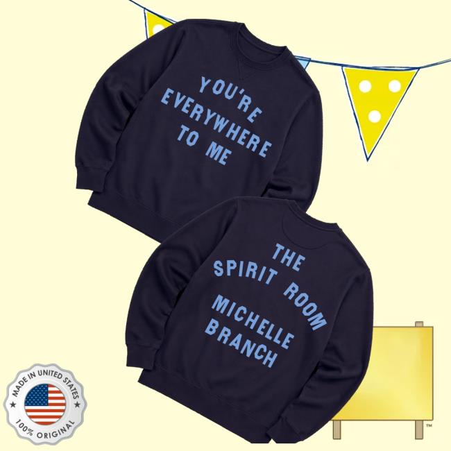 Michelle Branch Merch Store The Spirit Room Crewneck Sweatshirt 3 Michelle Branch Merch Store The Spirit Room Crewneck Sweatshirt