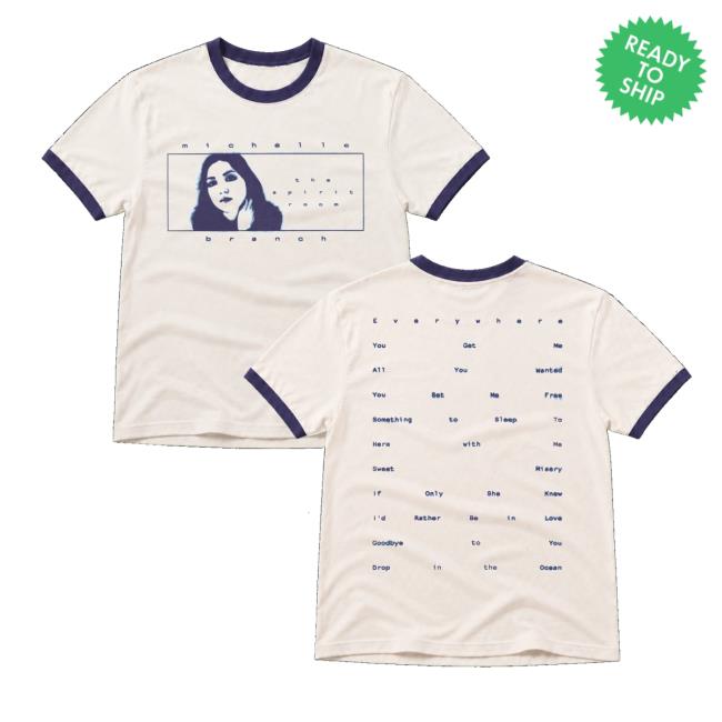 Michelle Branch Merch Store The Spirit Room Unisex Ringer 2 Michelle Branch Merch Store The Spirit Room Unisex Ringer