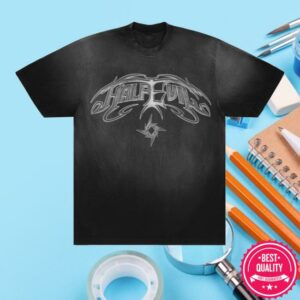 Half Evil Merch Store Plate Metal Tee