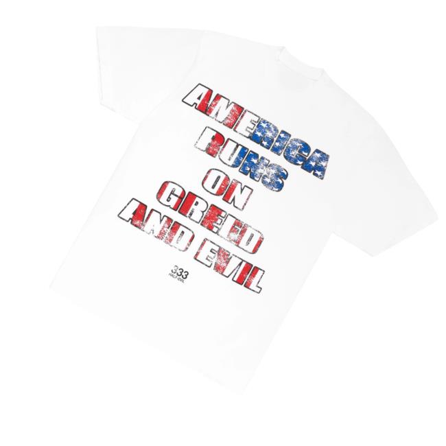 Half Evil Merch Store America Runs On Tee 3 Half Evil Merch Store America Runs On Tee
