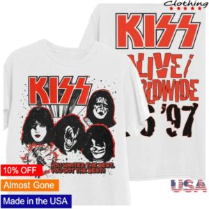 Kiss Store Merch I Wanted The Best T-Shirt