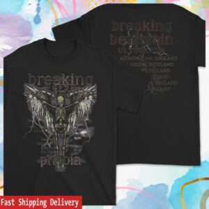 Breaking Benjamin Europe Store Merch Phobia Uk Tour Tee
