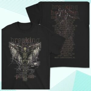 Breaking Benjamin Europe Store Merch Phobia Eu Tour Tee