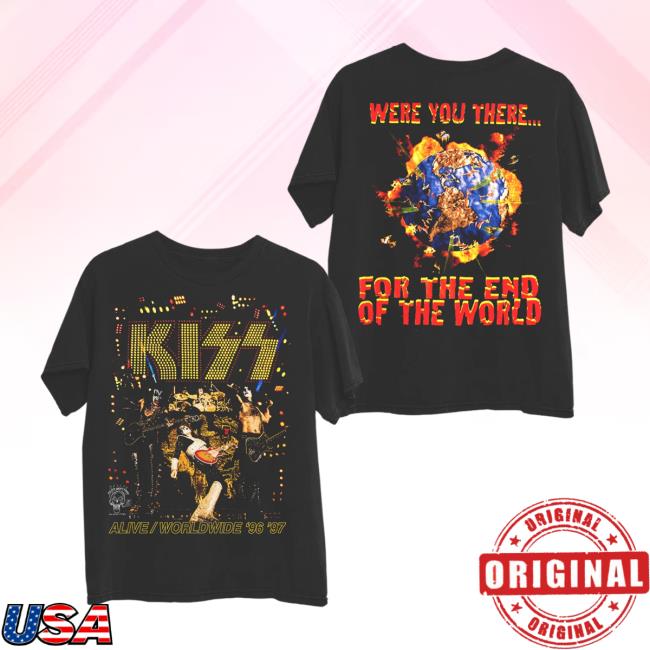 Kiss Store Merch Alive Worldwide '96 '97 T-Shirt 5 Kiss Store Merch Alive Worldwide '96 '97 T-Shirt