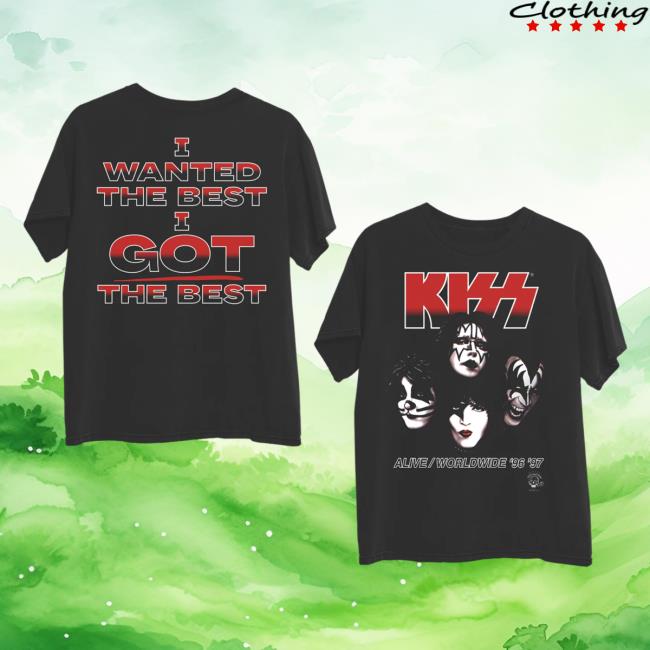 Kiss Store Merch I Got The Best T-Shirt 5 Kiss Store Merch I Got The Best T-Shirt
