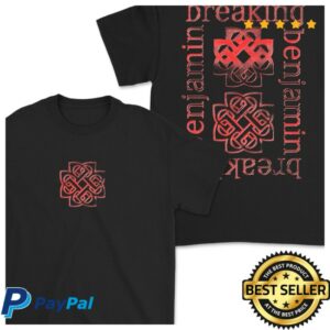 Breaking Benjamin Europe Store Merch Red Stamp Tee