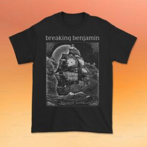 Breaking Benjamin Europe Store Merch Boat Uk Tour Tee