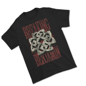 Breaking Benjamin Europe Store Merch Distressed Stone Tee
