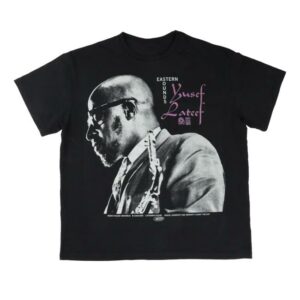 Online Ceramics Store Merch Yusef Lateef Eastern Sounds Black Tee